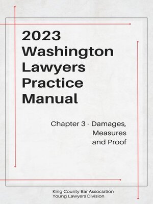 cover image of Washington Lawyers Practice Manual Chapter 3